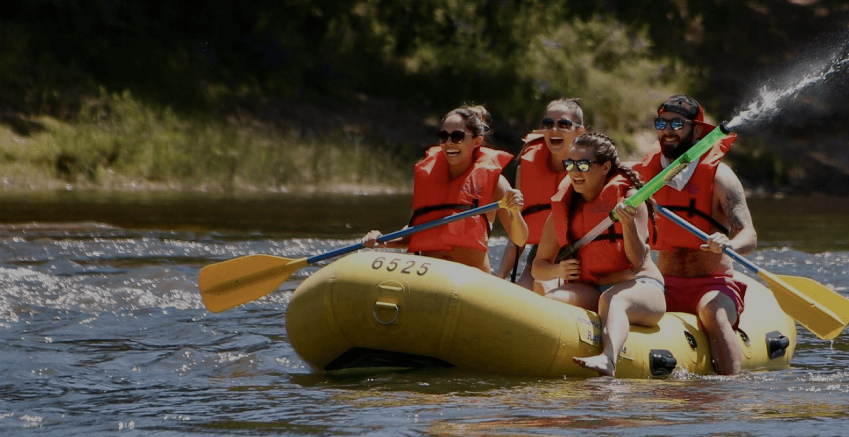 Rafting on the American River